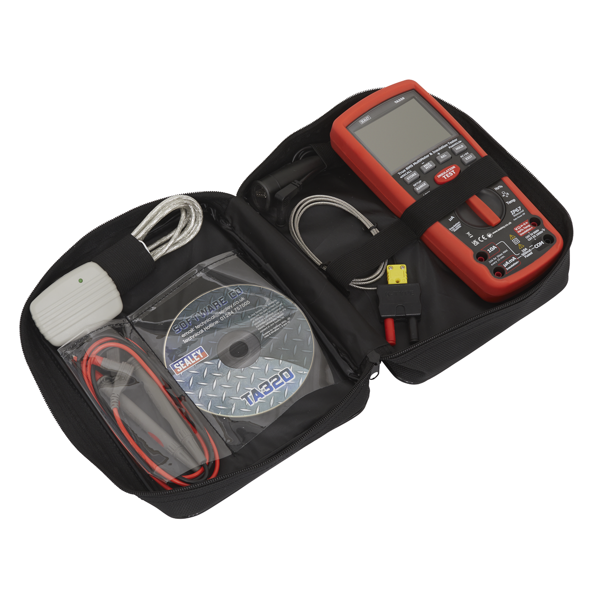 Digital Automotive Analyser/Insulation Tester - Hybrid Vehicles (Sealey TA320)