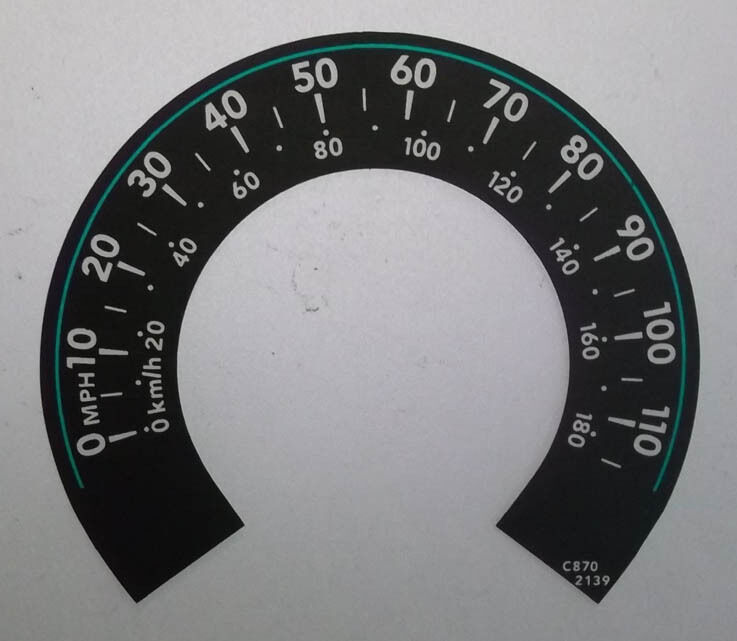 Lockwood Toyota Voxy BLACK Dial Conversion Kit C870