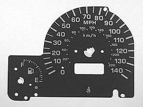 Lockwood Dial Conversion Kit for Subaru Forester BLACK C082