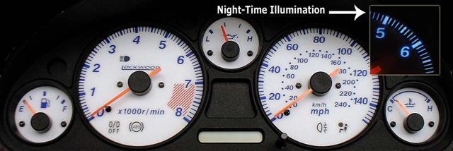 Lockwood Mazda MX-5 Mk2/2.5 1998-2005 UK Spec Only GREEN (G) Dial Kit 44G2