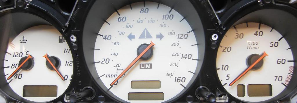 Lockwood Mercedes SLK (R170) 1996-2004 CREAM Dial Conversion Kit C842