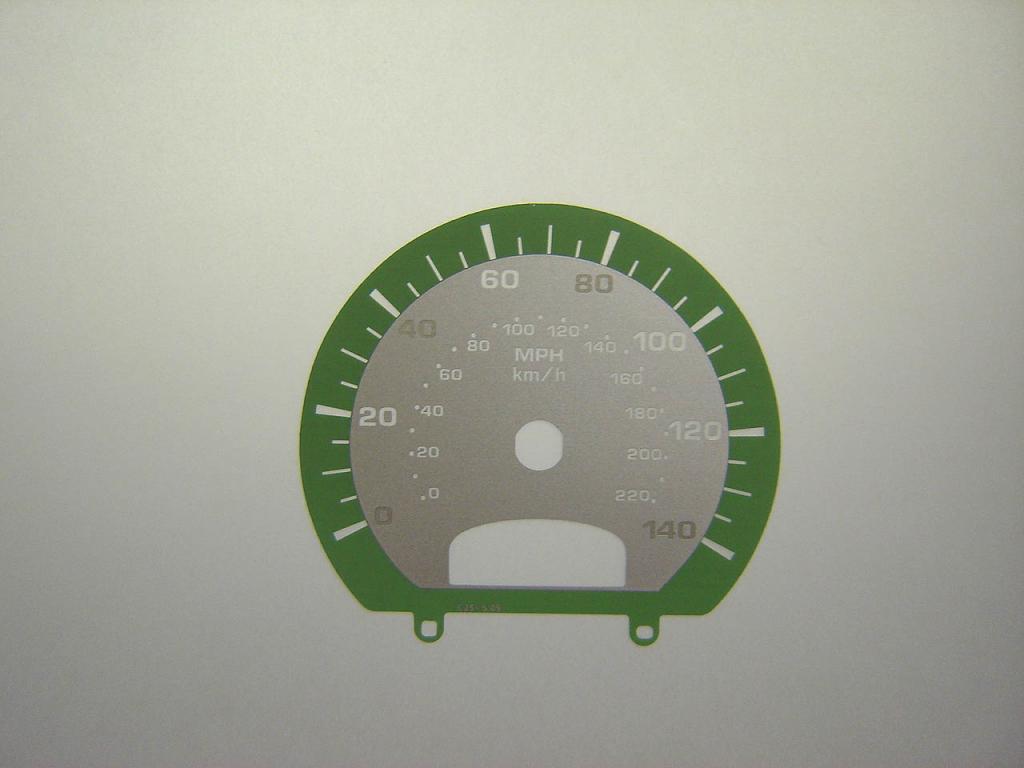 Lockwood SsangYong Rexton High Spec SILVER Dial Conversion Kit C251