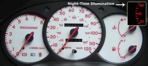 Lockwood Toyota Celica ST202 1994-1999 120MPH YELLOW (G) Dial Kit 44JJ2