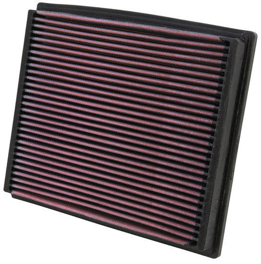 K&N Air Filter Element 33-2125 (Performance Replacement Panel Air Filter)