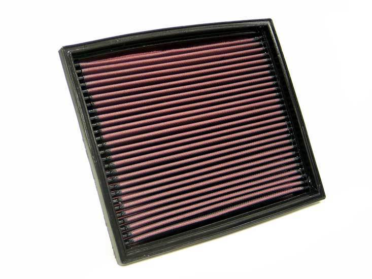 K&N Air Filter Element 33-2142 (Performance Replacement Panel Air Filter)