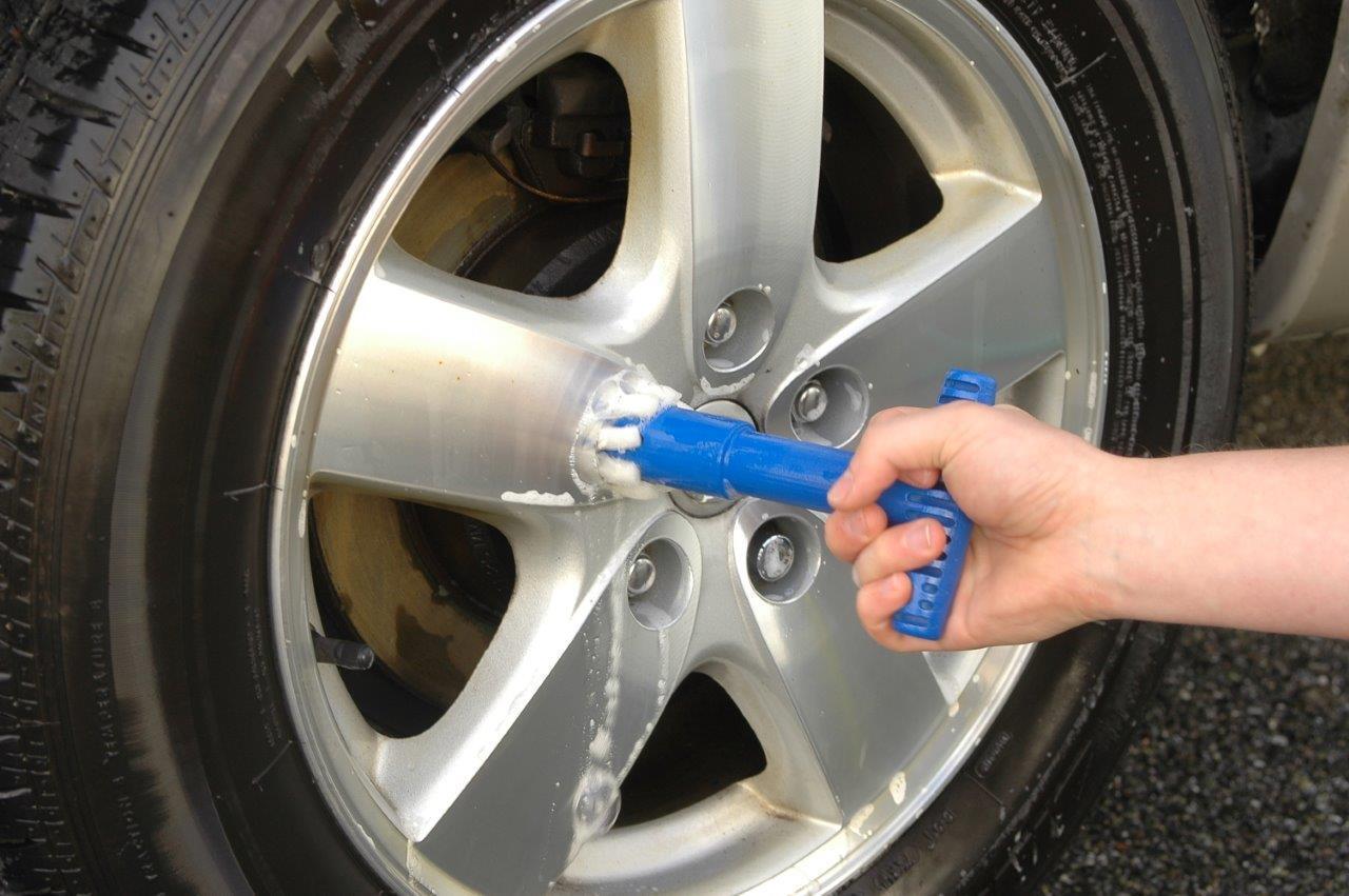 Richbrook 3 Spare Foam Pads for Wheel Nut & Cavity Cleaner / Extra Sponge Heads