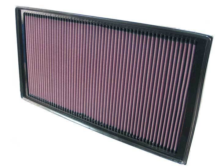 K&N Air Filter Element 33-2912 (Performance Replacement Panel Air Filter)
