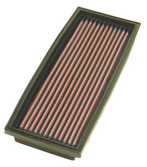 K&N Air Filter Element 33-2647 (Performance Replacement Panel Air Filter)