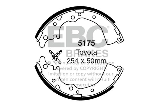 EBC Brake Shoe Replacement Set (5175)