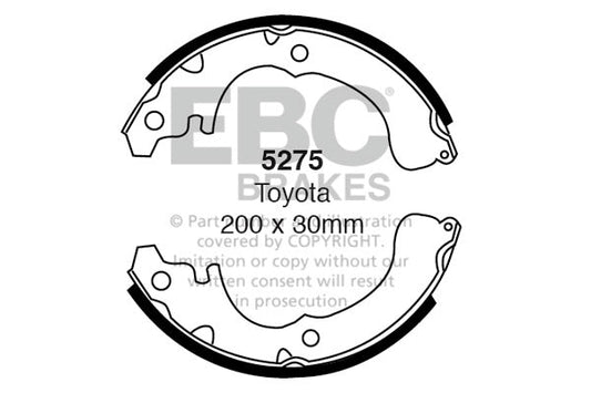 EBC Brake Shoe Replacement Set (5275)