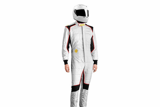 Momo Fireproof Racing Suit - CORSA EVO - White (FIA Approved)