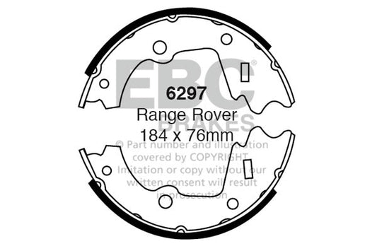 EBC Brake Shoe Replacement Set (6297)