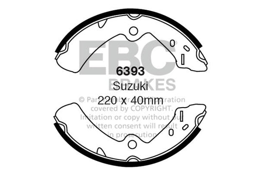 EBC Brake Shoe Replacement Set (6393)