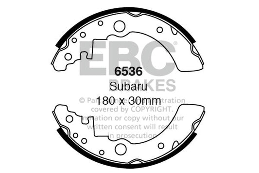 EBC Brake Shoe Replacement Set (6536)