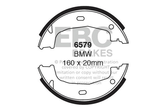 EBC Brake Shoe Replacement Set (6579)