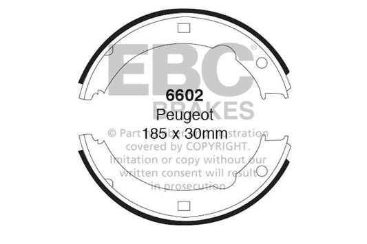 EBC Brake Shoe Replacement Set (6602)