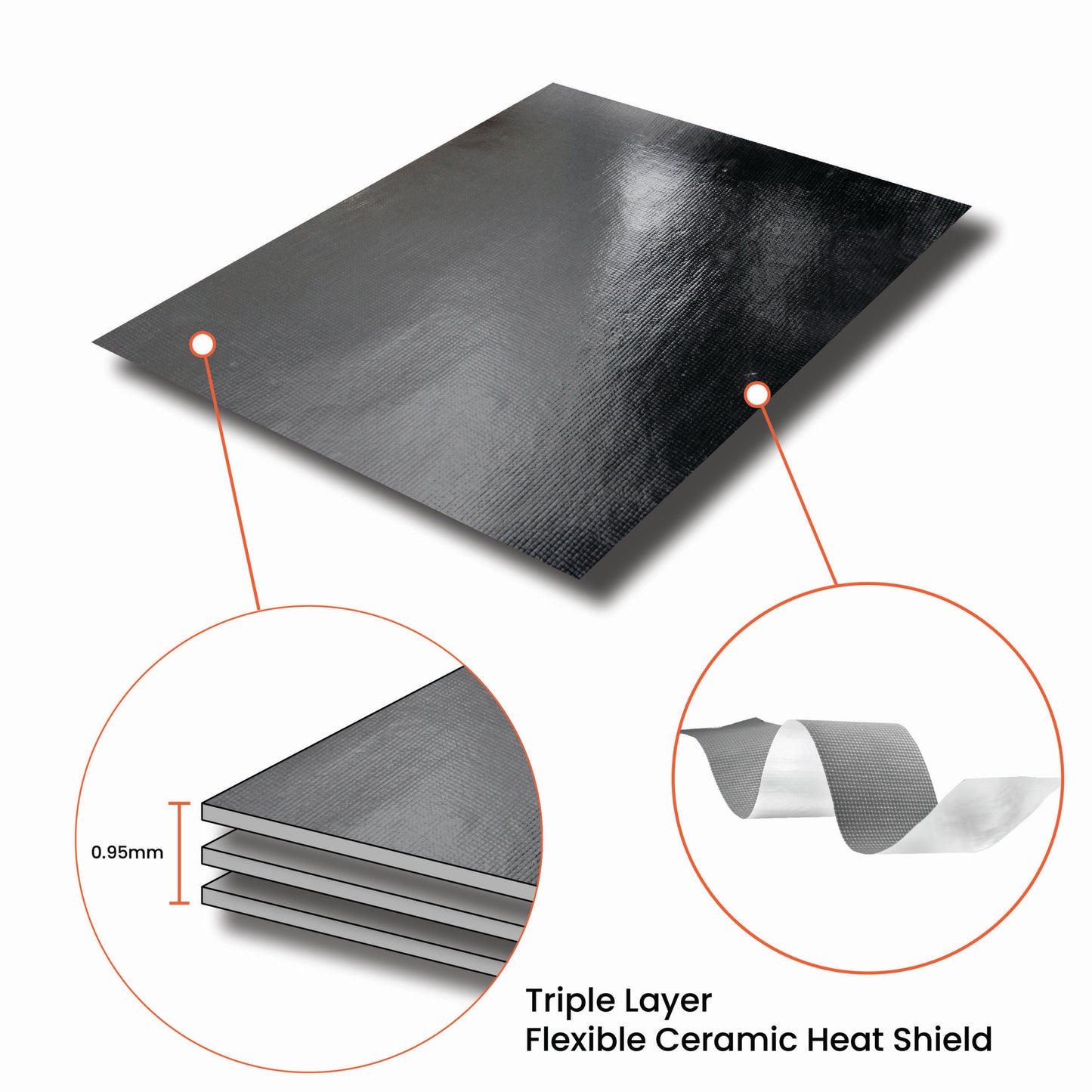 ZircoFlex® FOIL III Ceramic Heat Shield
