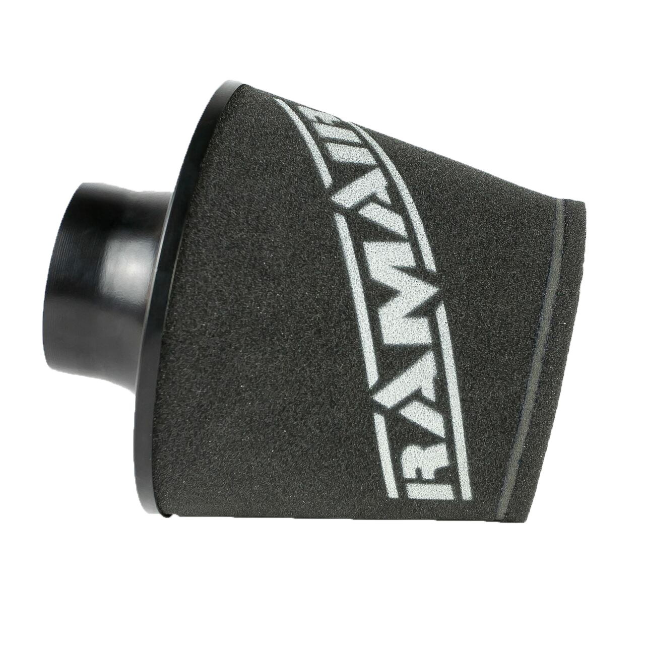 Ramair Large Foam Filter Aluminium Base 90mm OD Black