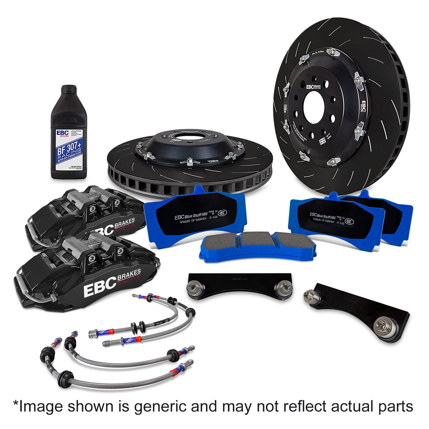 EBC Apollo 6-Piston Big Brake Kit, 380mm (BBK035) Front