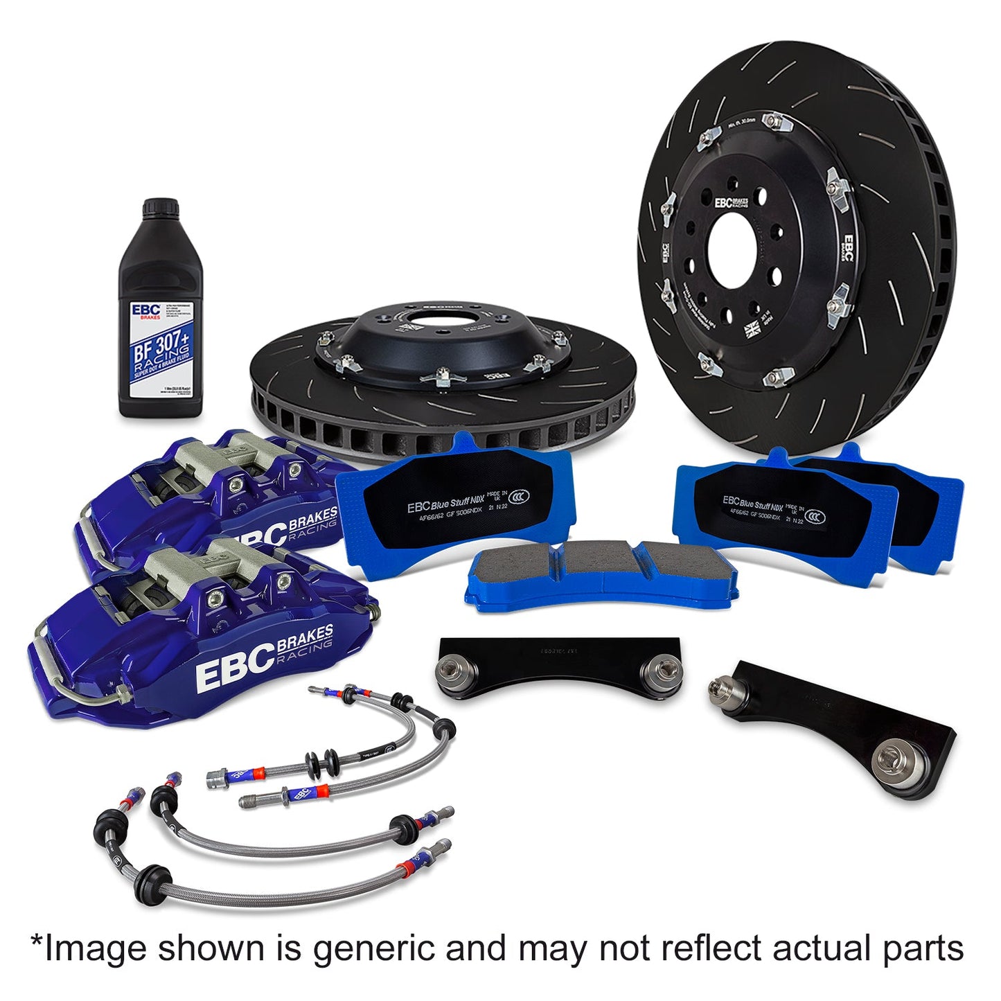 EBC Apollo 6-Piston Big Brake Kit, 380mm (BBK057) Front