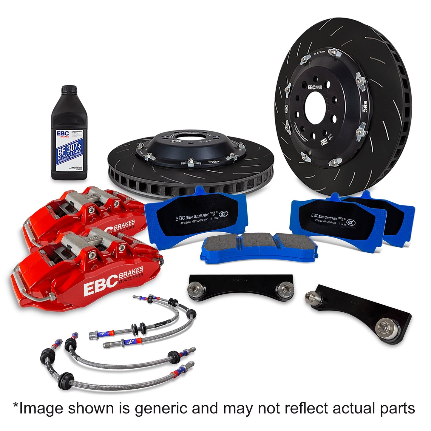 EBC 6-Piston Apollo Big Brake Kit, 355mm (BBK047) Front