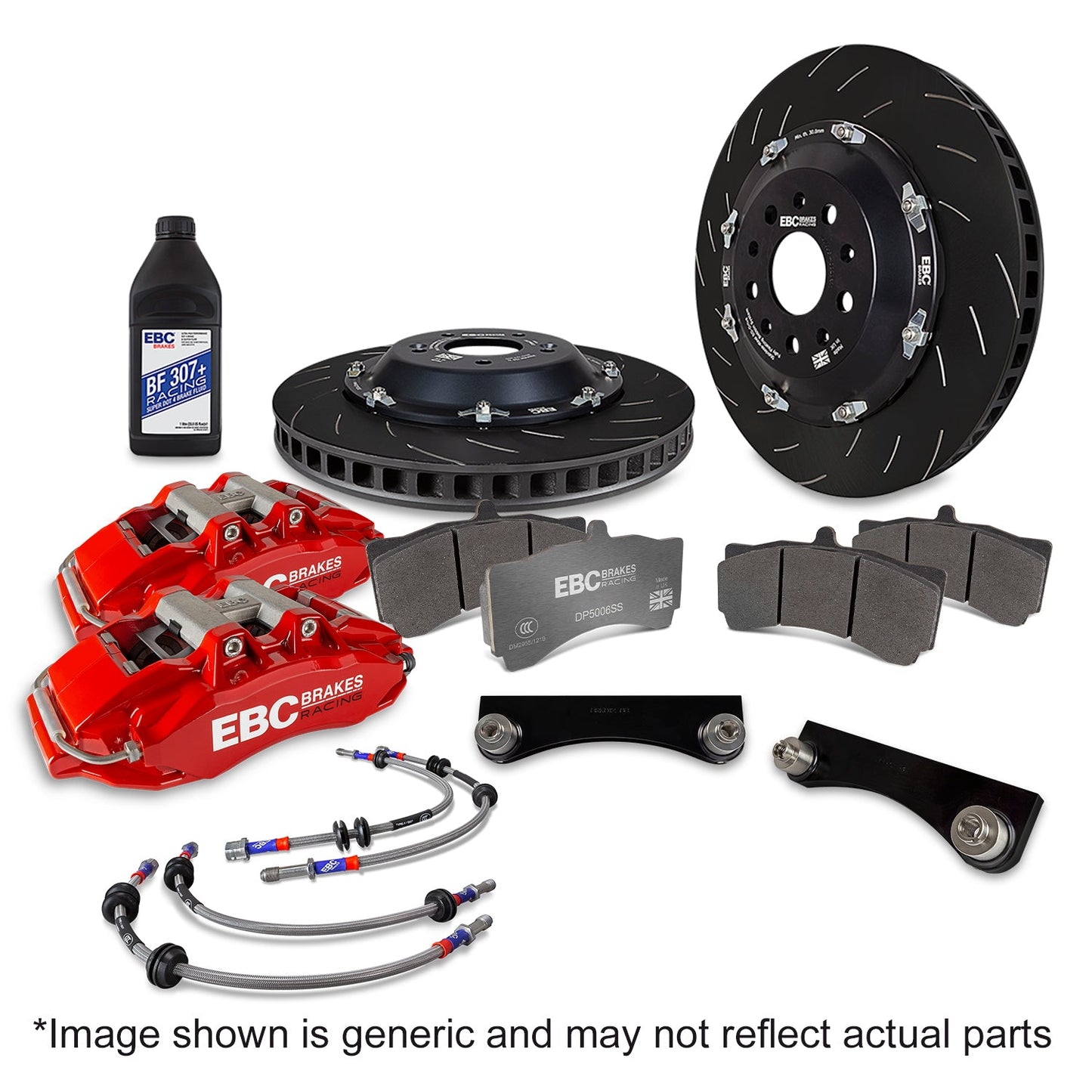 EBC Apollo 6-Piston Big Brake Kit, 380mm (BBK037) Front