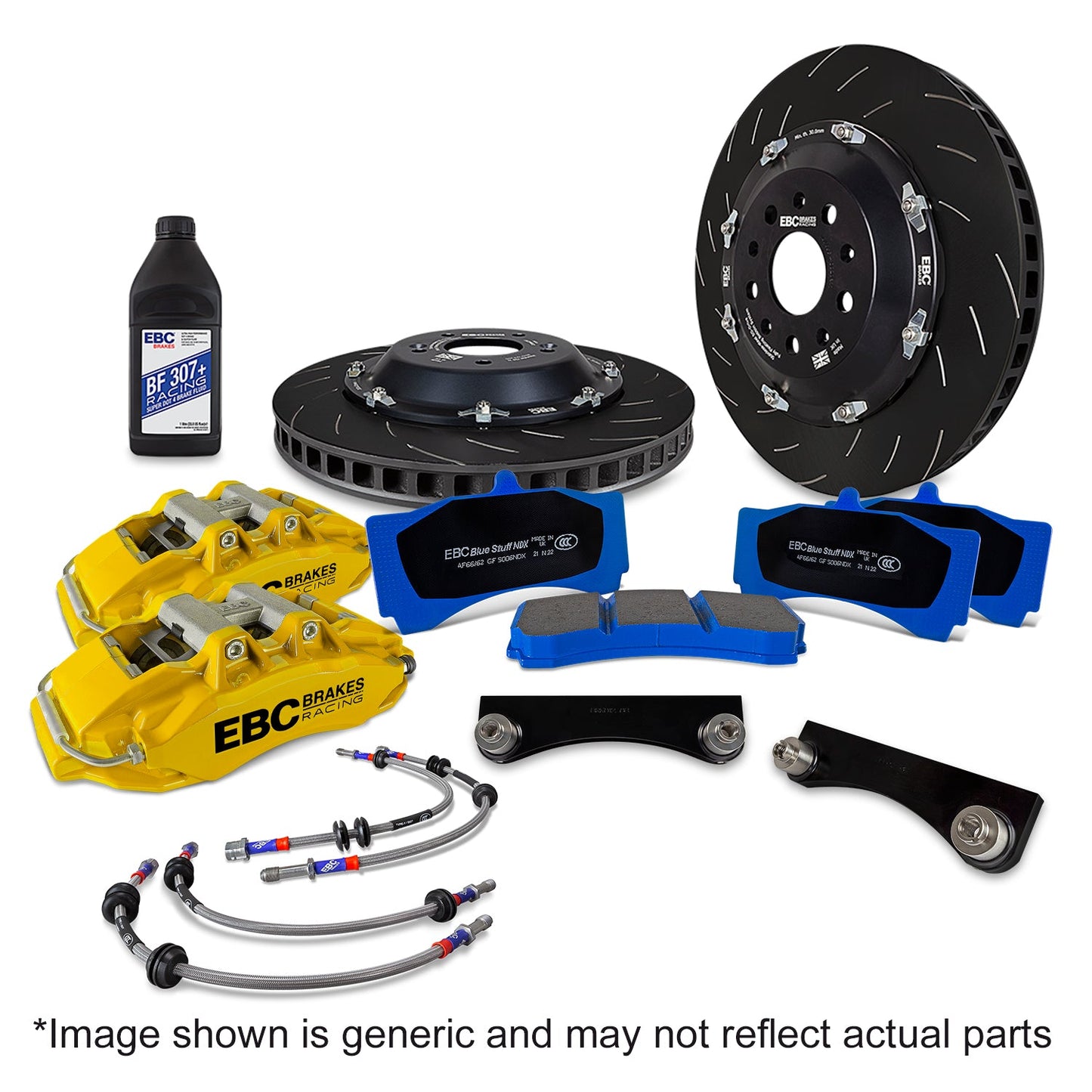 EBC Apollo 6-Piston Big Brake Kit, 380mm (BBK035) Front