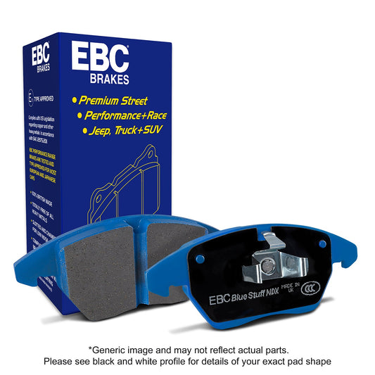 EBC Bluestuff Brake Pad 5000 Series TrackDay Set (DP5197NDX)
