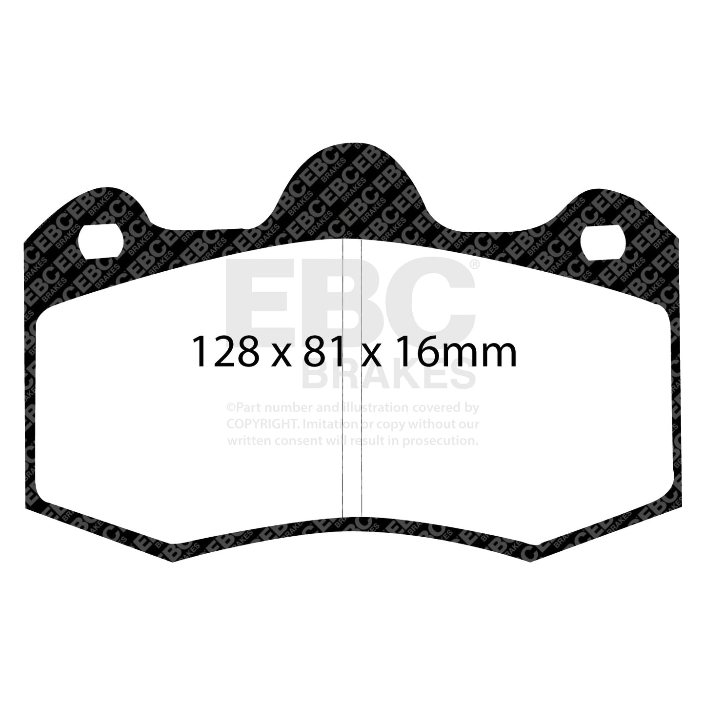 EBC Brakes Pad and Disc Kit (PD14KF826)