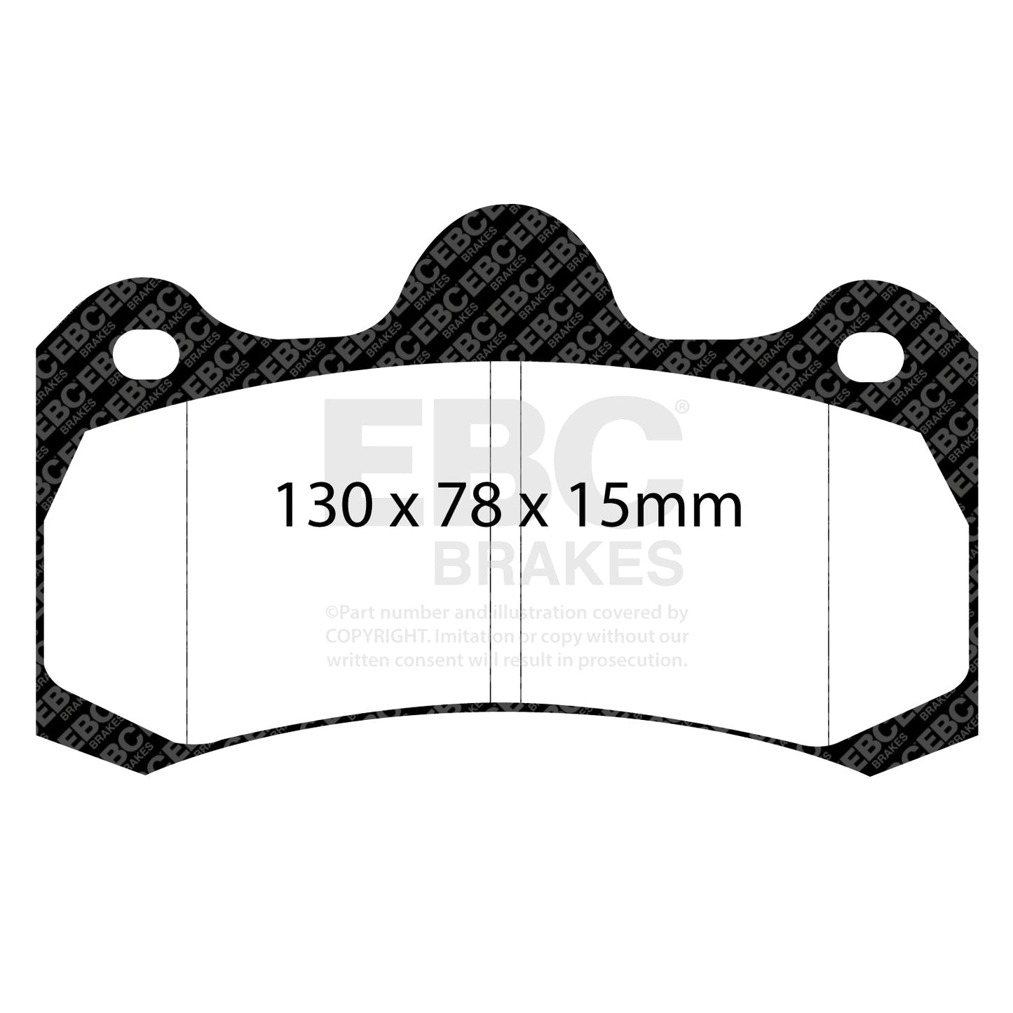 EBC Brakes Pad  and  Disc Kit (PD02KR422)