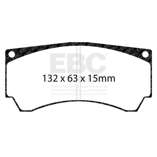 EBC Brakes RPX Racing Pad (DP8066RPX) Front