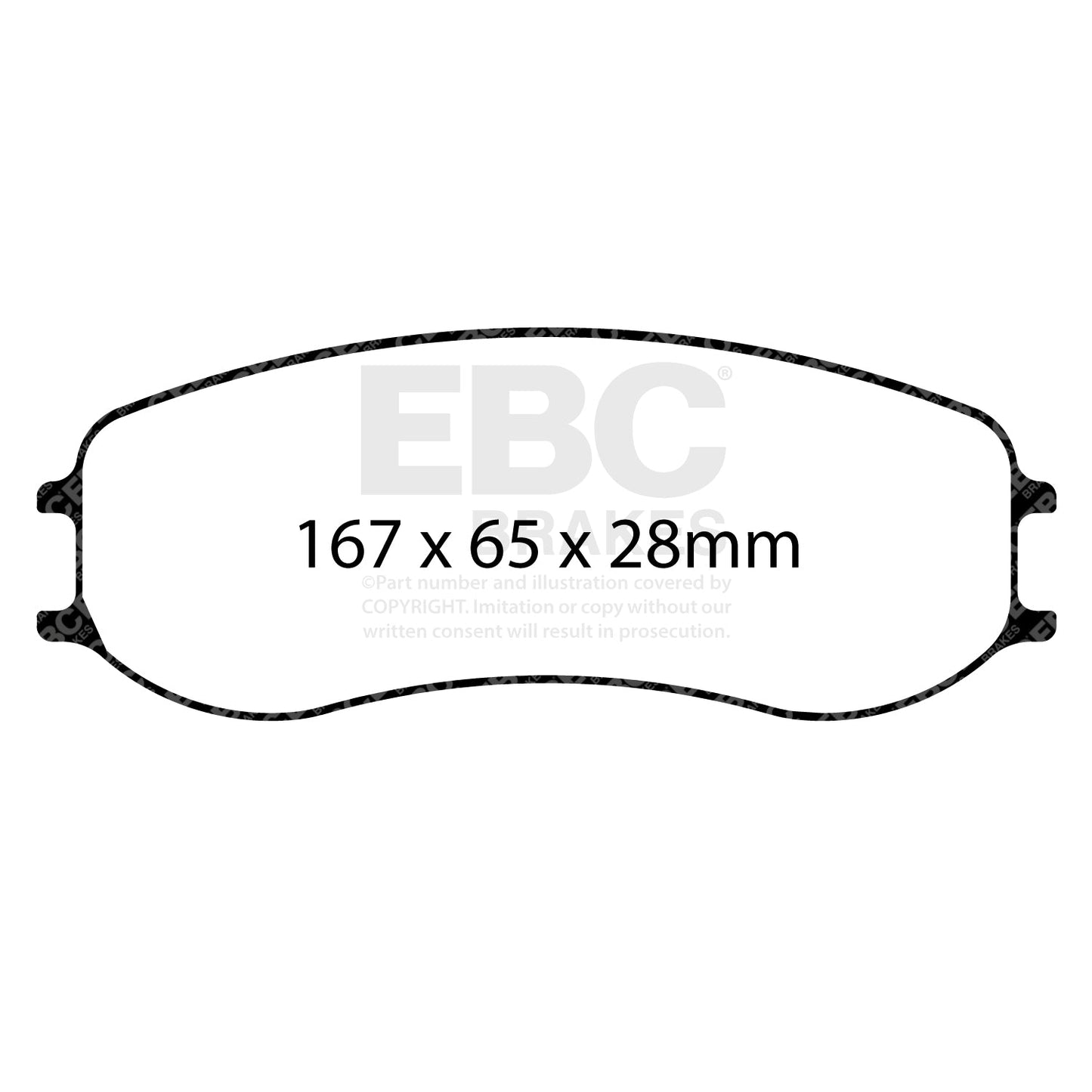 EBC SR21 Racing Brake Pads - (DP8081.28SR21)