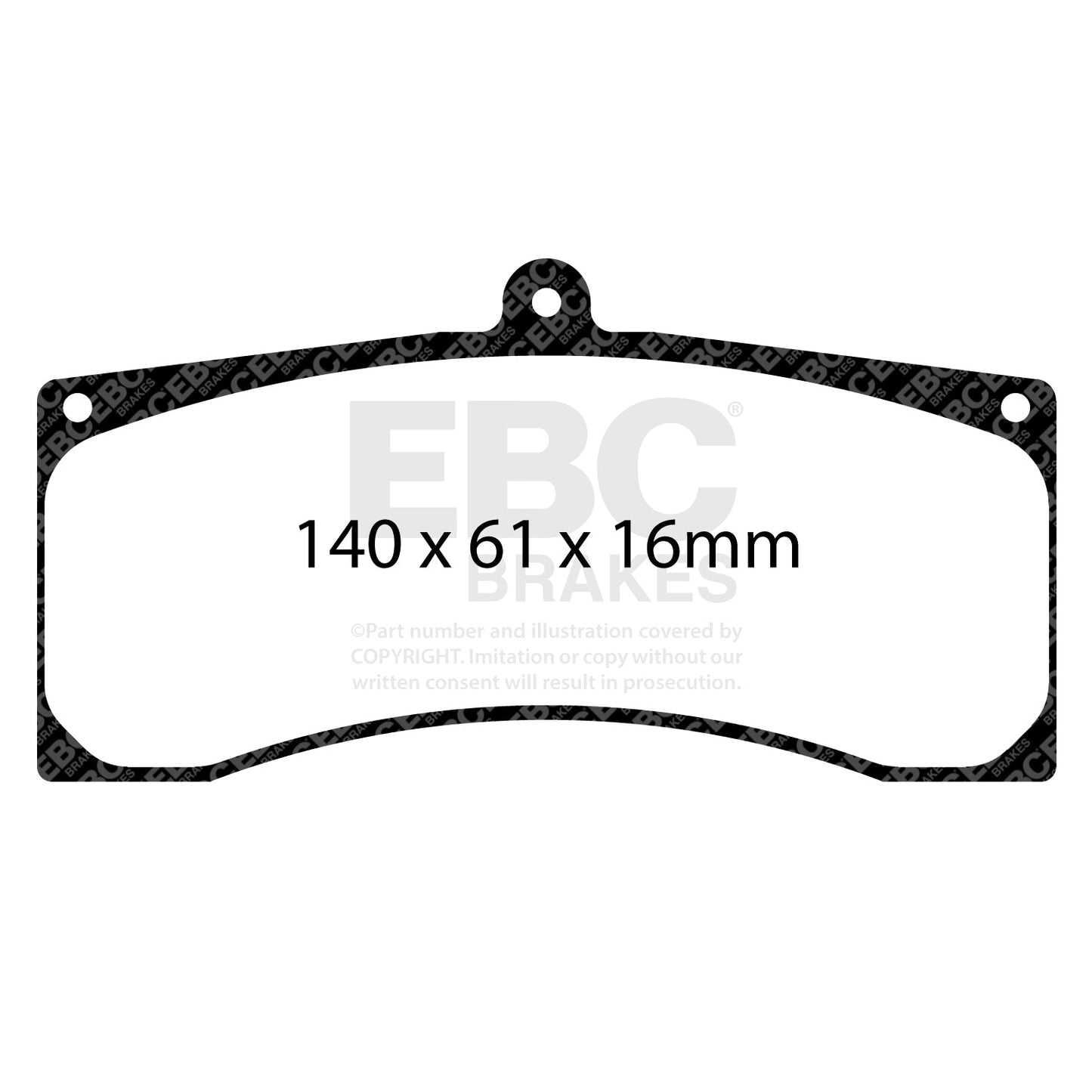 EBC SR21 Racing Brake Pads - (DP8084.16SR21)