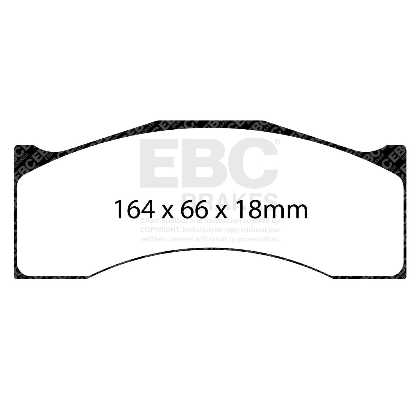 EBC SR11 Racing Brake Pads - (DP8087.30SR11)