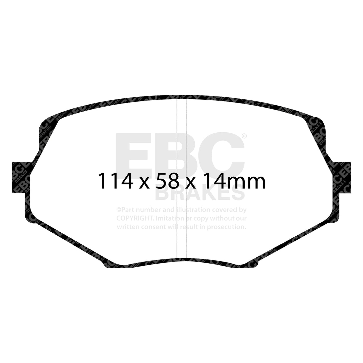 EBC Brakes Pad and Disc Kit (PD11KF002)