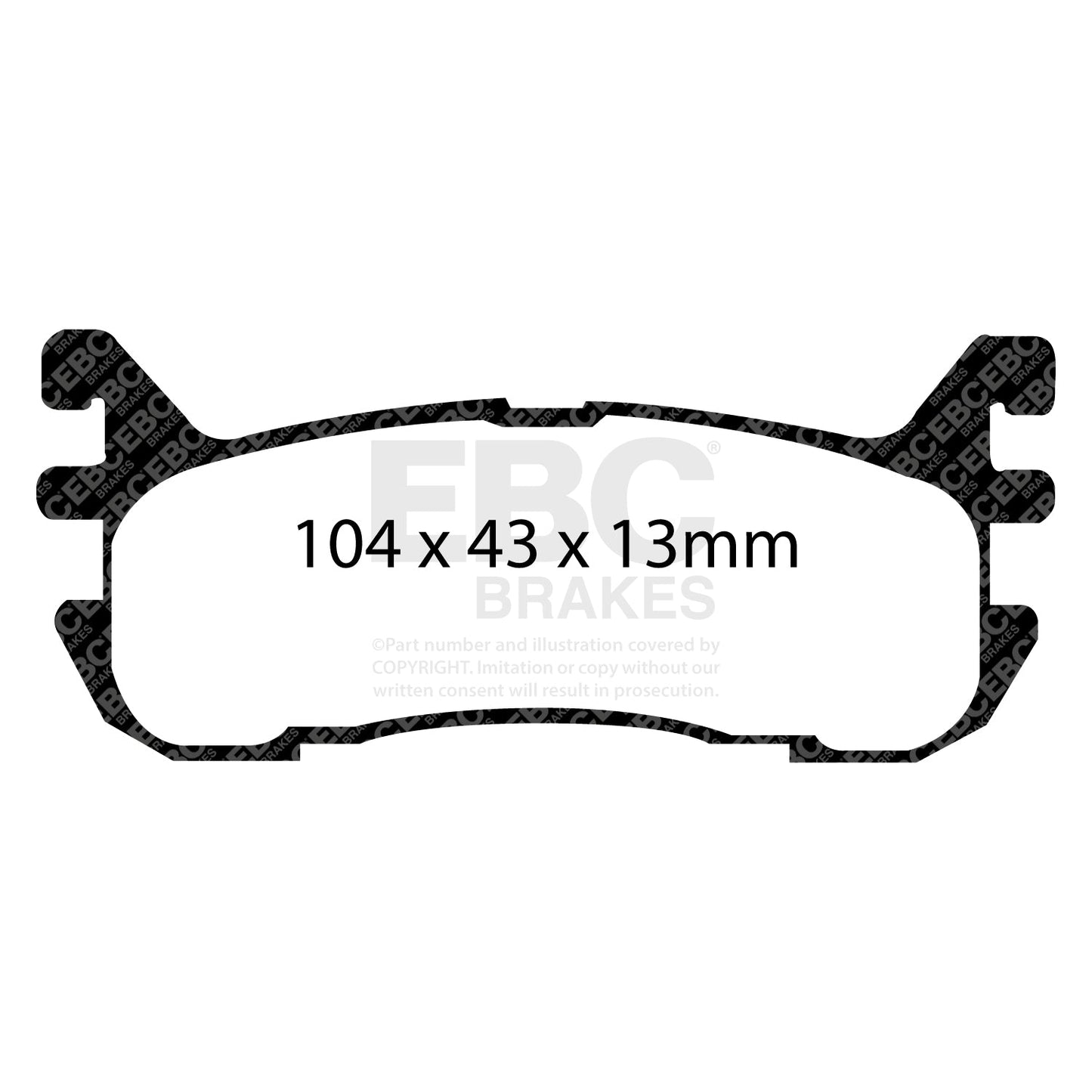 EBC Brakes Pad and Disc Kit (PD11KR001)