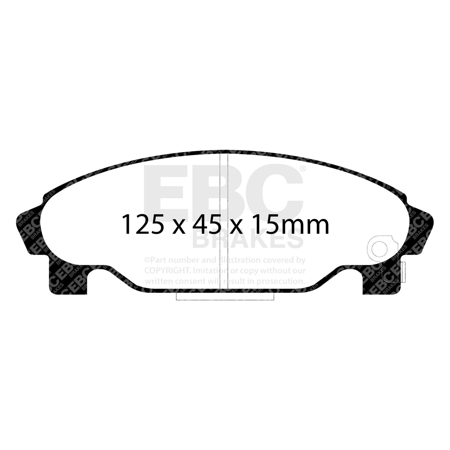 EBC Brakes Pad and Disc Full vehicle Kit (PD40K636)