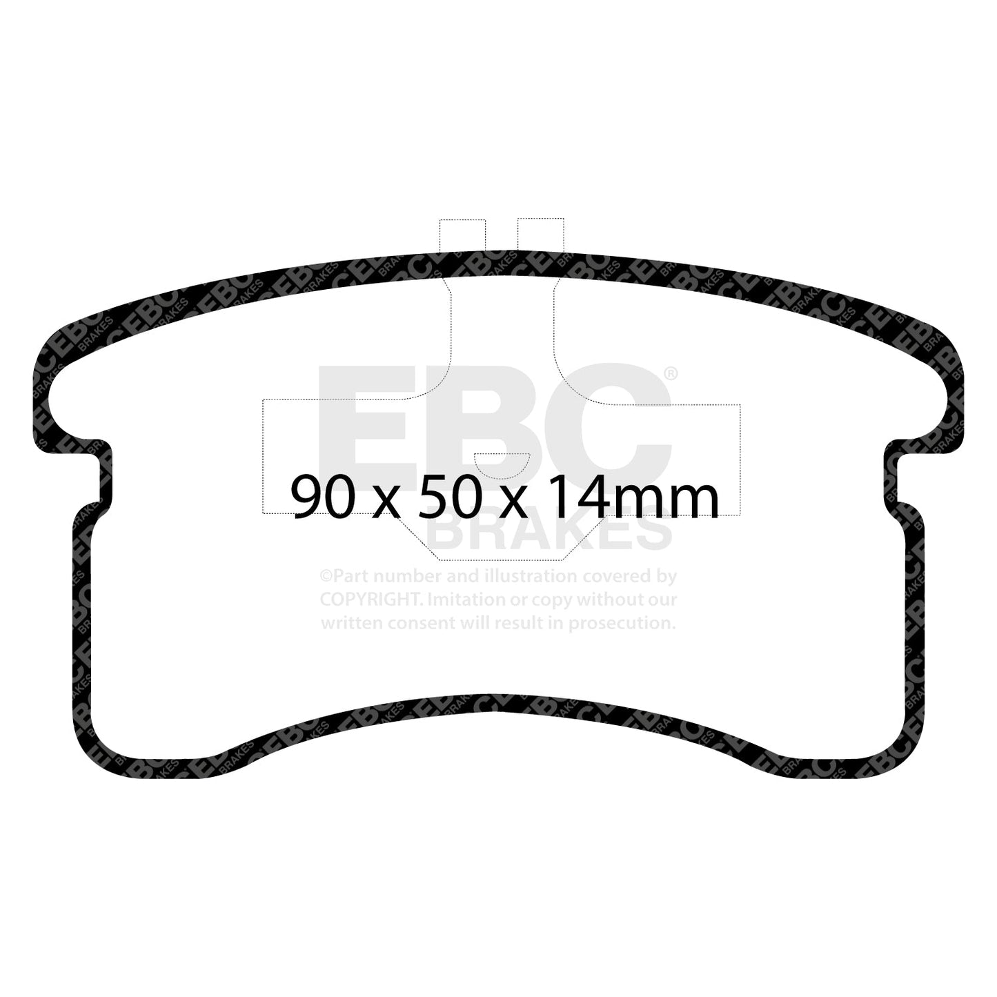 EBC Brakes Pad and Disc Kit (PDKF573)