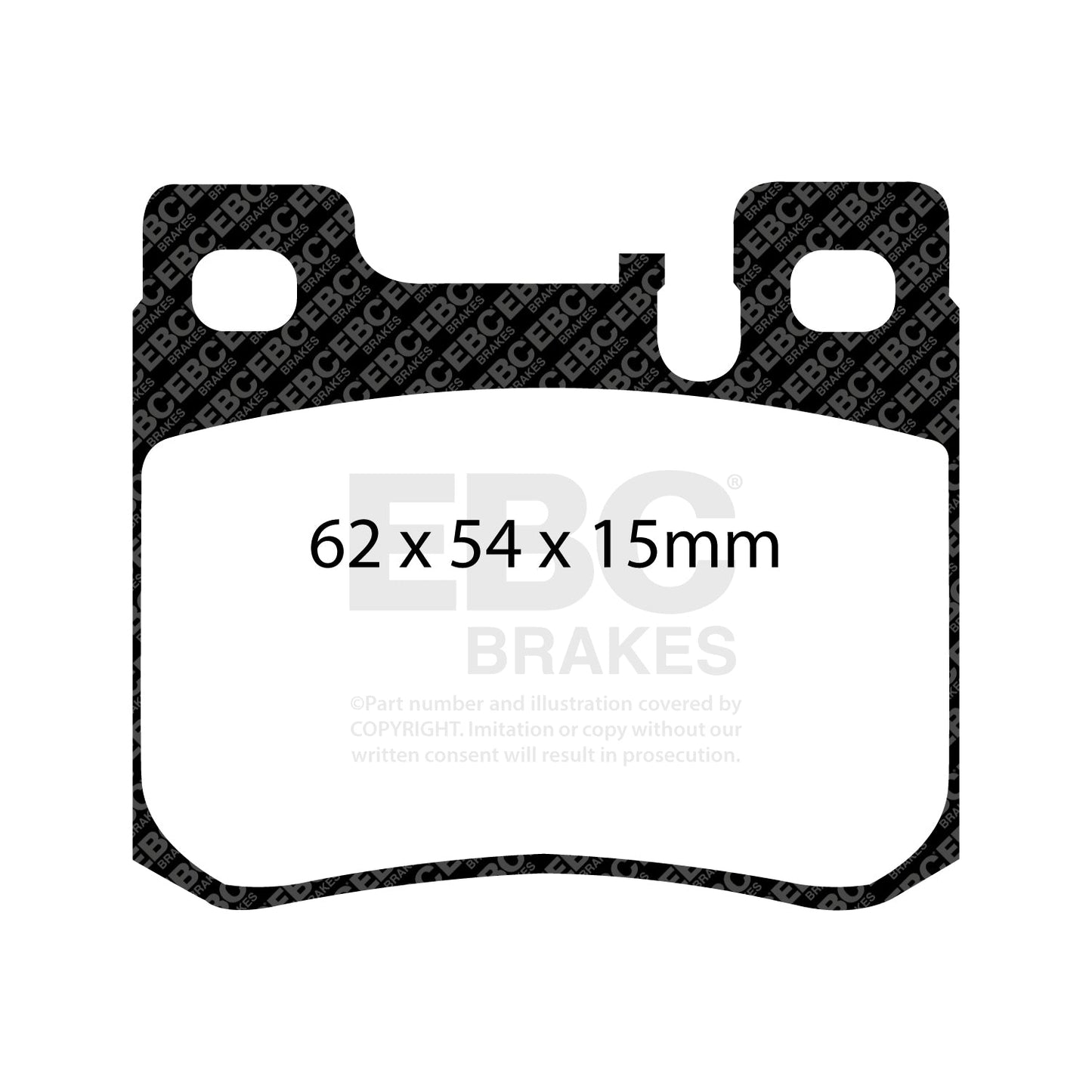 EBC Brakes Pad and Disc Kit (PD03KR482)