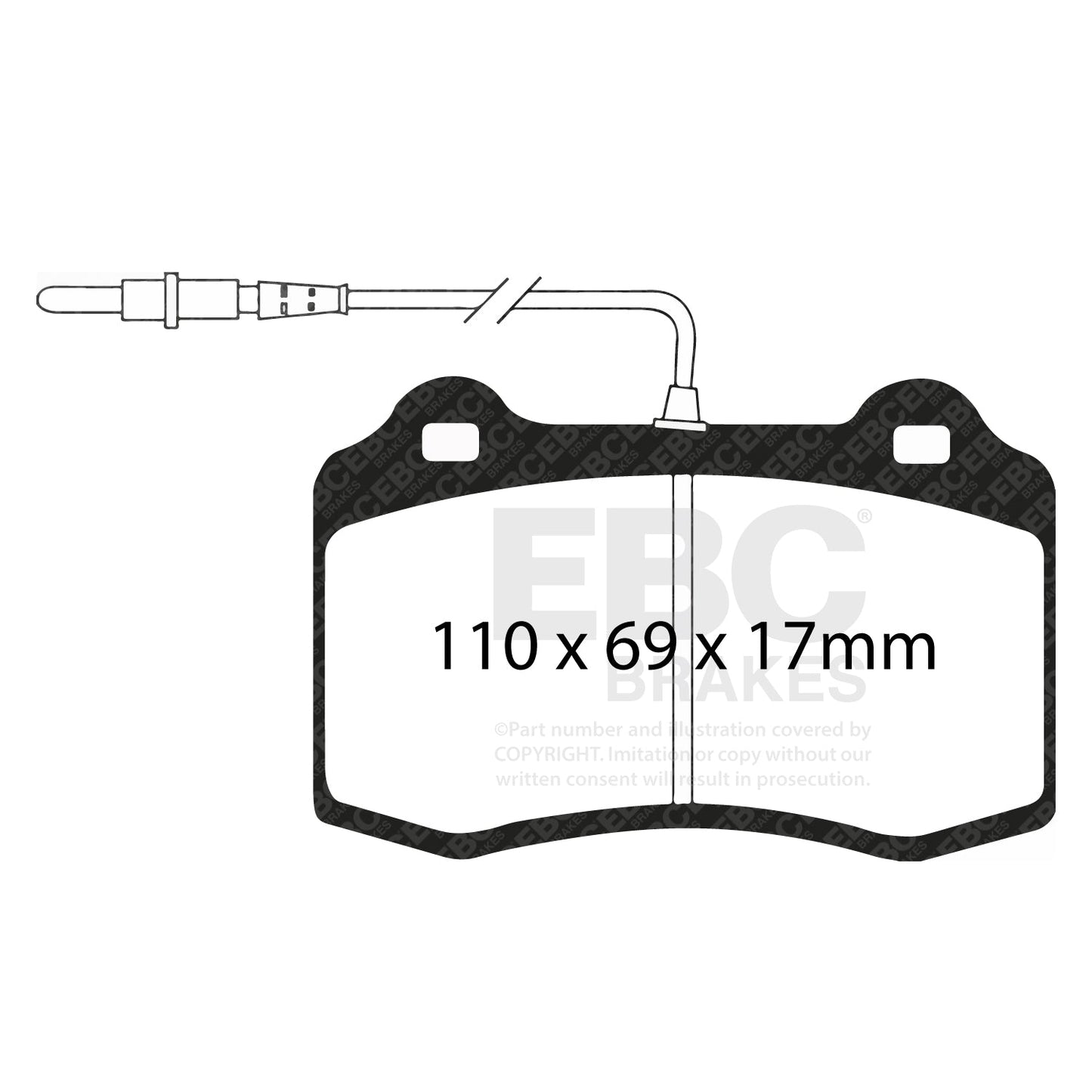 EBC Brakes Pad and Disc Kit (PD11KF025)