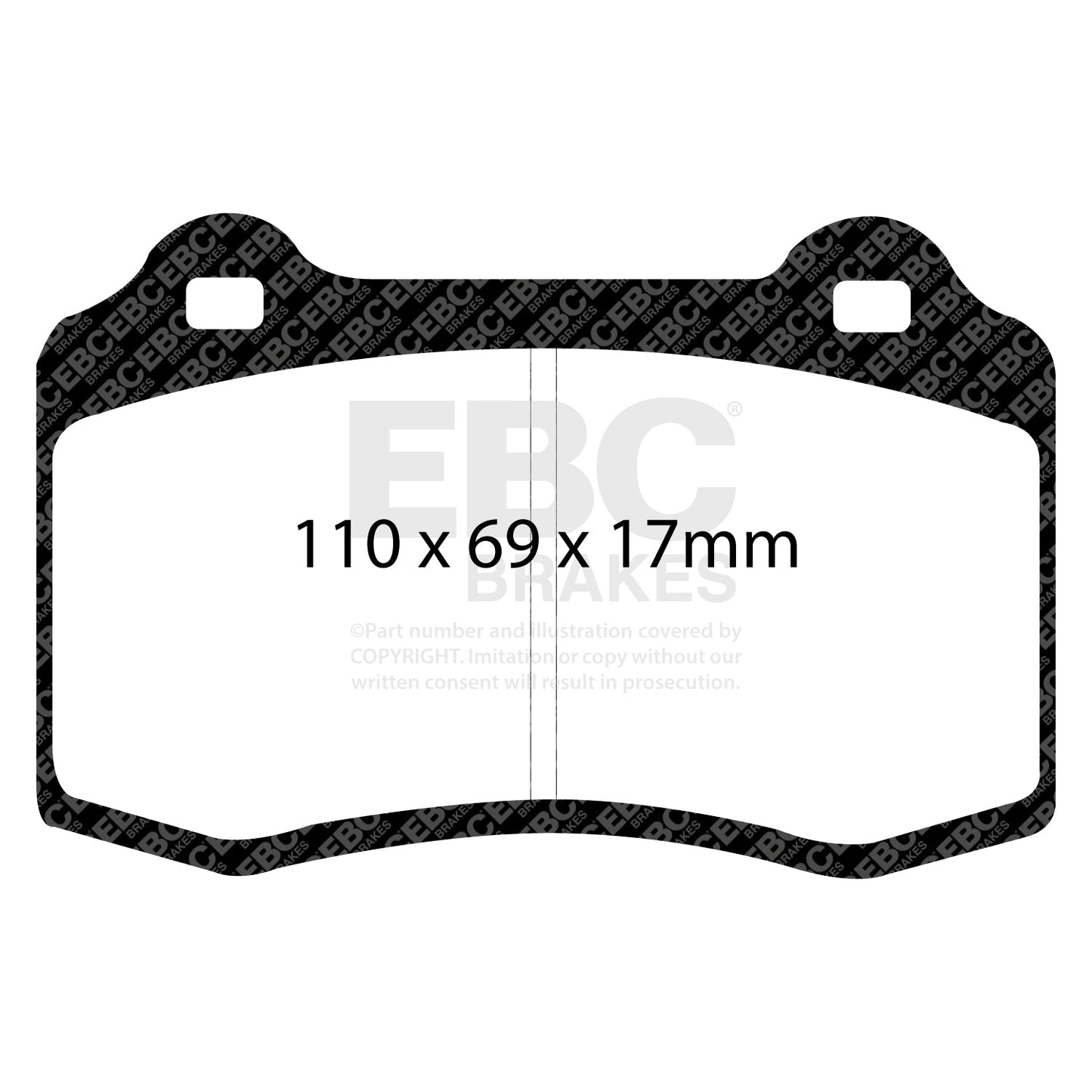 EBC Brakes Pad  and  Disc Kit (PD01KF023)