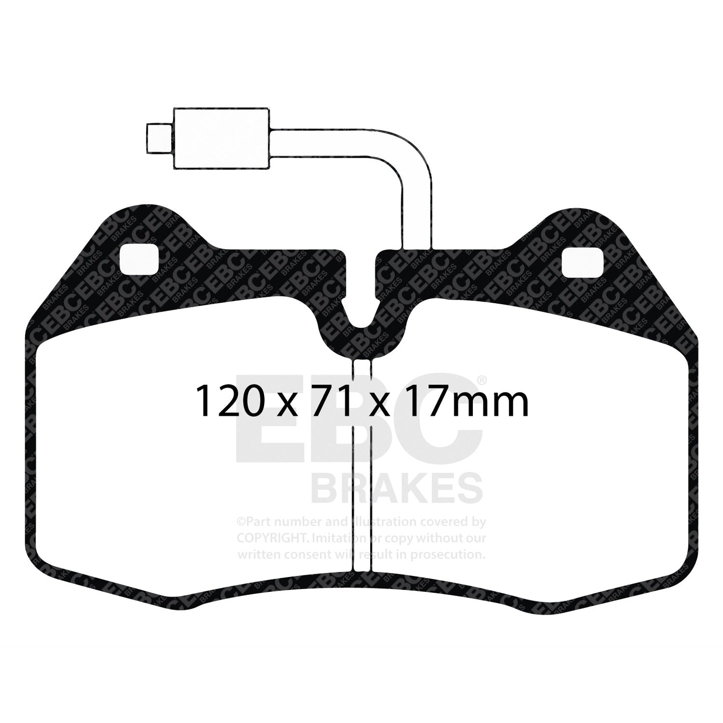 EBC Performance Pack Pad & Line Kit with Yellowstuff Pads (PLK1464)