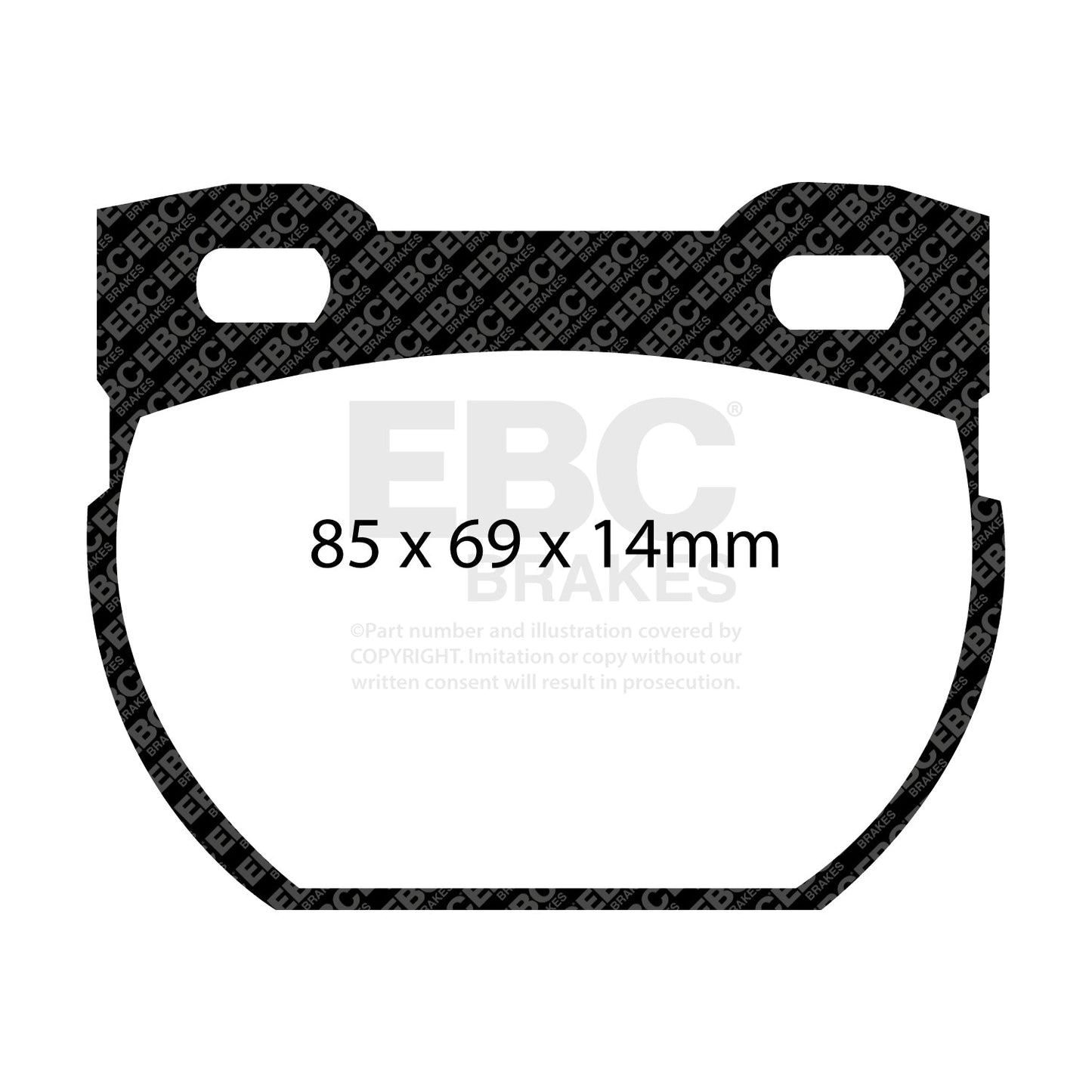 EBC Brakes Pad and Disc Kit (PD14KR008)