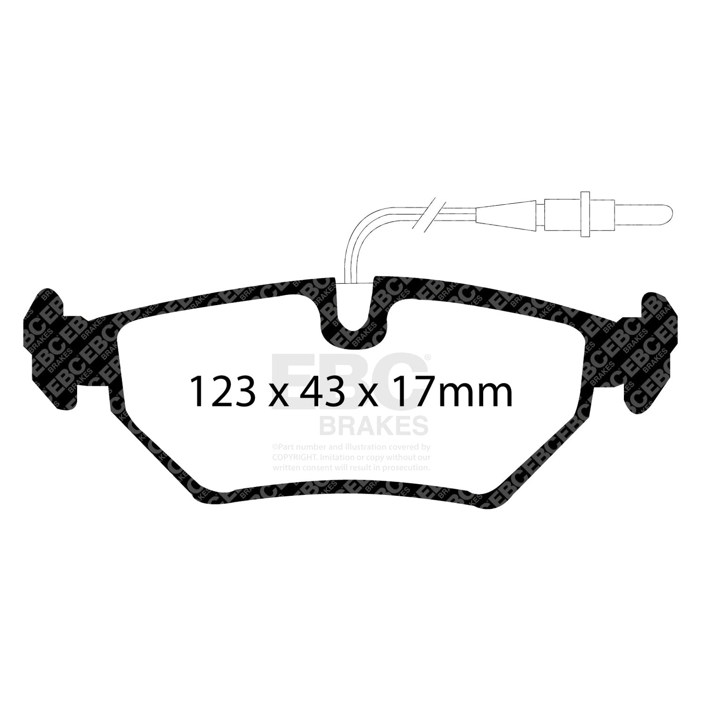 EBC Brakes Pad and Disc Kit (PDKR247)