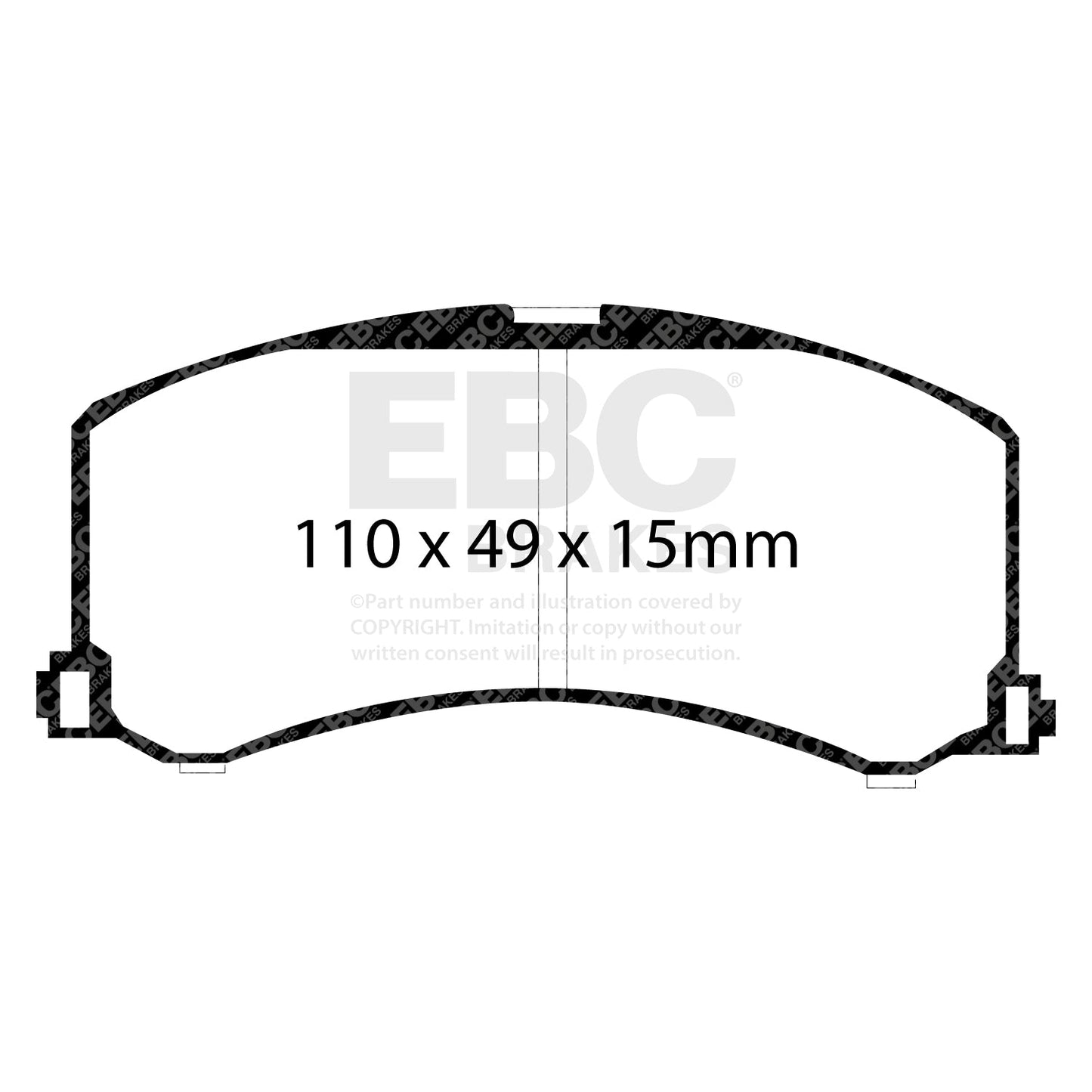 EBC Brakes Pad and Disc Kit (PDKF1857)
