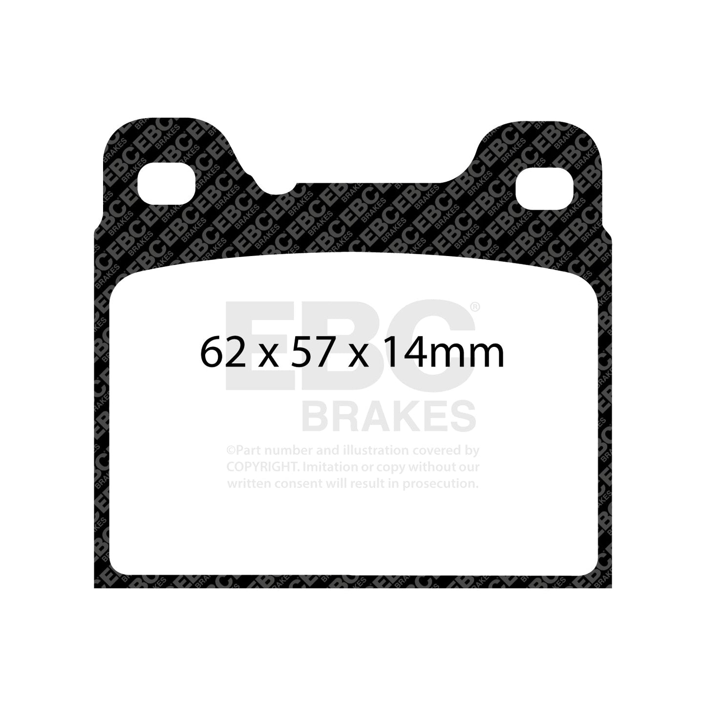 EBC Brakes Pad and Disc Kit (PD03KR722)