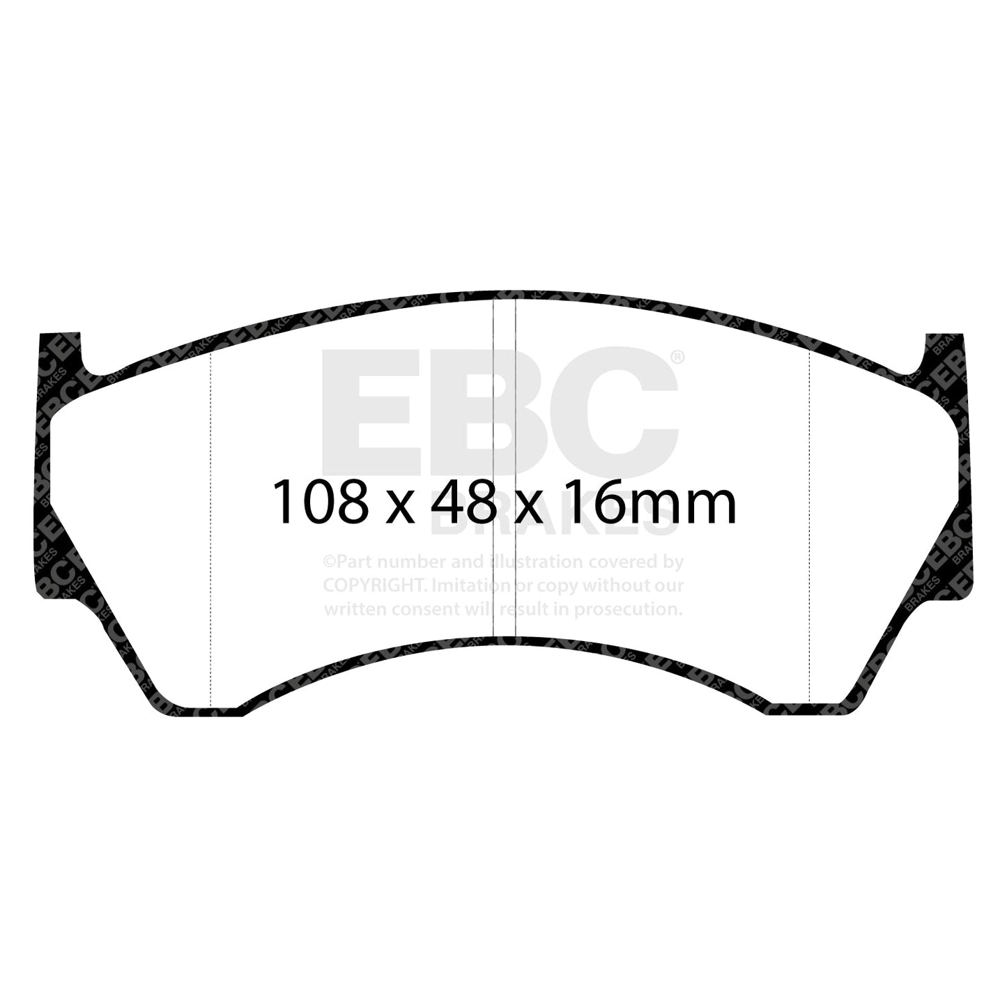 EBC Brakes Pad and Disc Kit (PDKF1366)