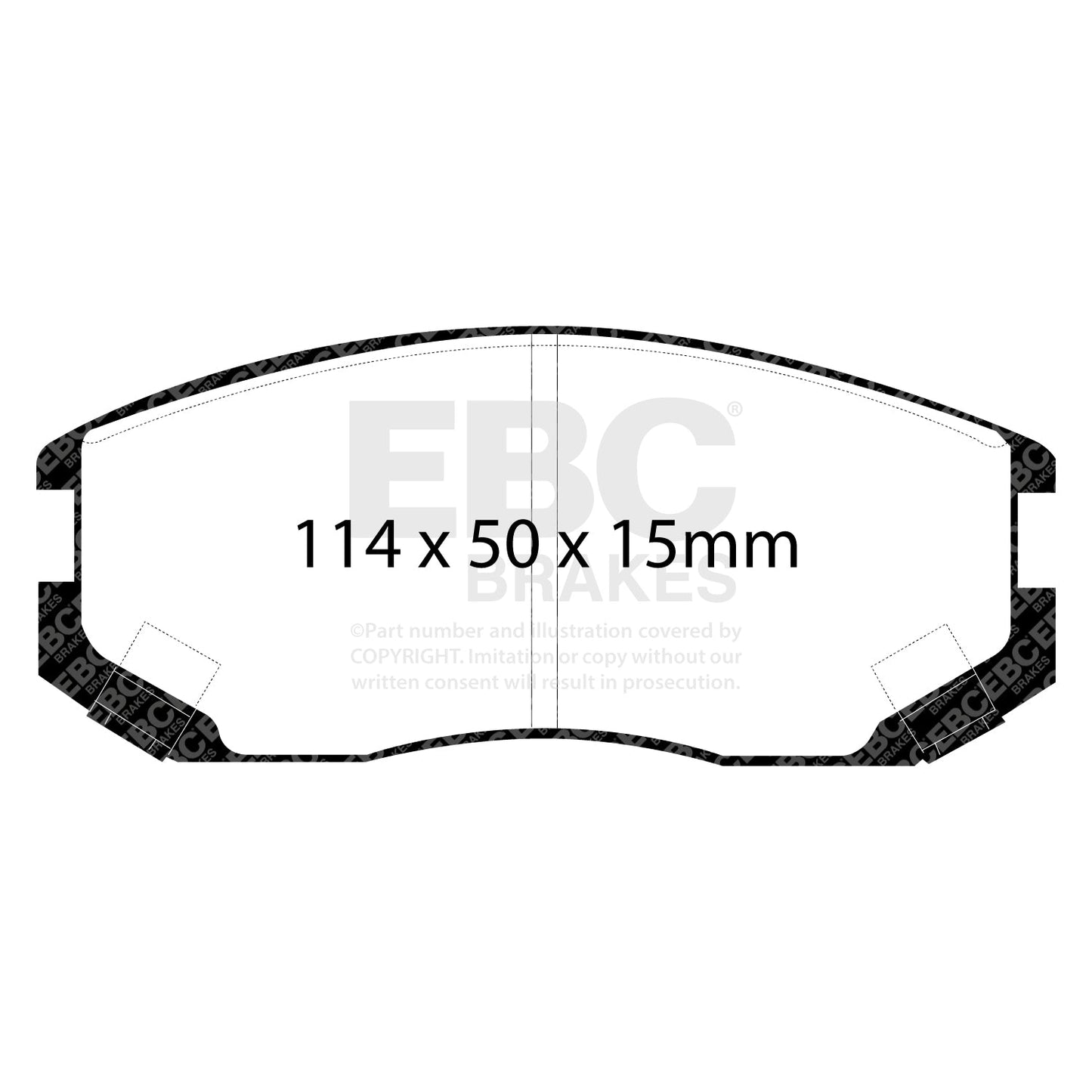 EBC Brakes Pad  and  Disc Kit (PD01KF430)