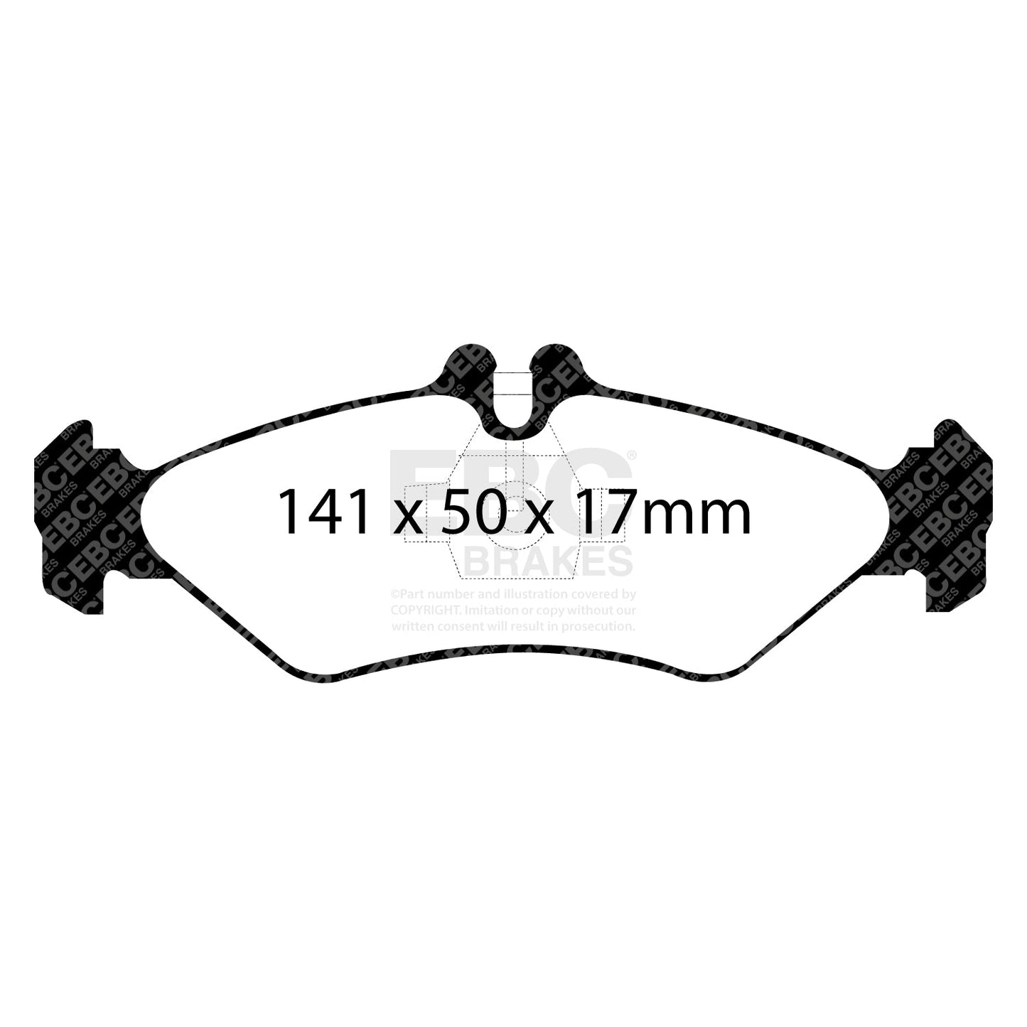 EBC Brakes Pad and Disc Kit (PDKR944)