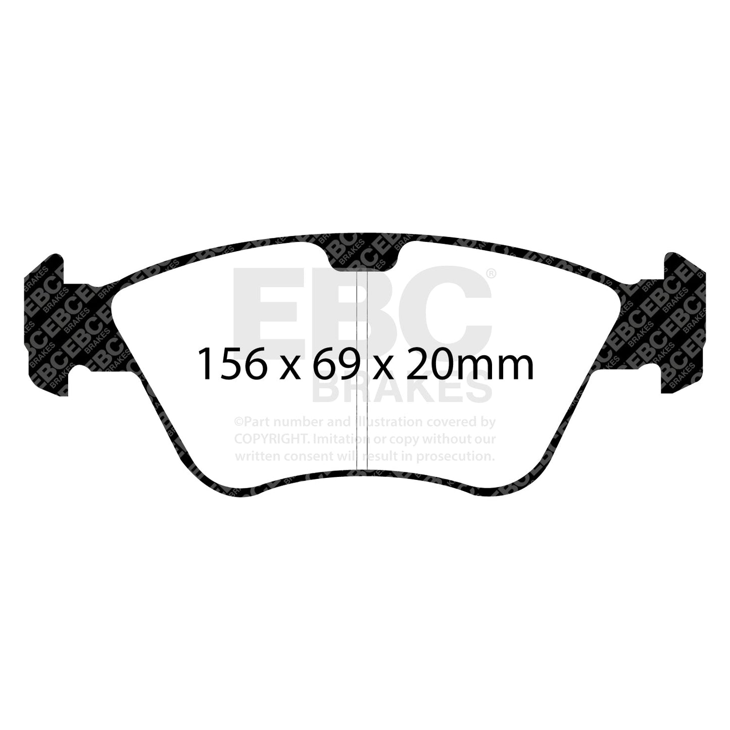 EBC Brakes Pad and Disc Kit (PD08KF157)